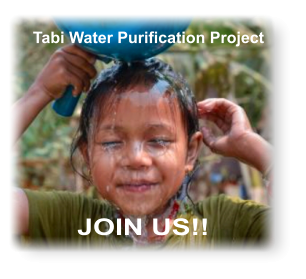 Tabi Water Purification Project JOIN US!!